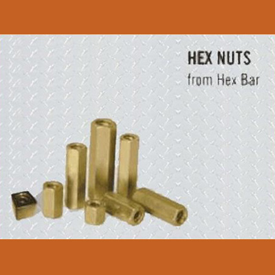 Hex Nuts from Hex Bar